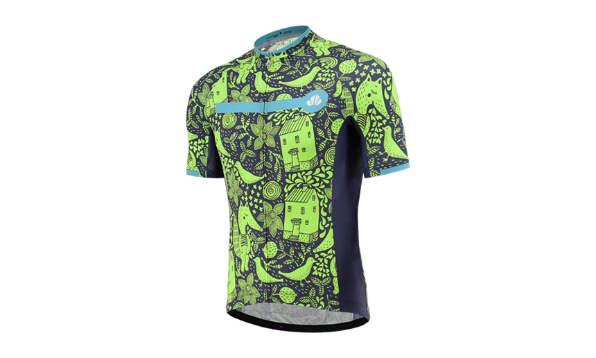Áo Sobike short Jersey T-Classic Wellington ( Xanh)