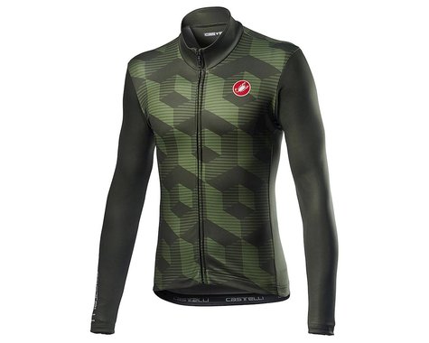 Áo nỉ Castelli Cubi ( màu xanh military)